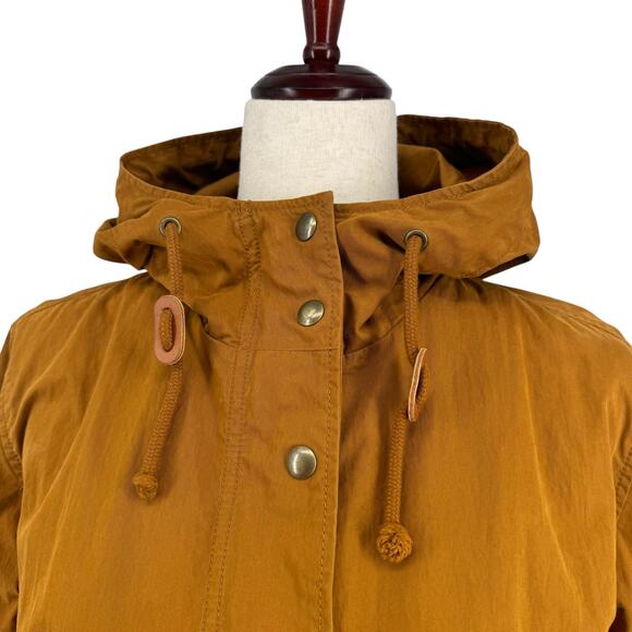 Madewell Dispatch Jacket S Brown AJ076 Canvas Duck Cloth Military Style Durable - Picture 9 of 15